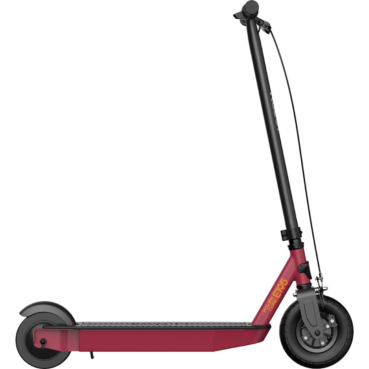 Razor Power Core PC E195 Electric Scooter - Red: Steel Frame, 12.2 mph, 154 lb Capacity