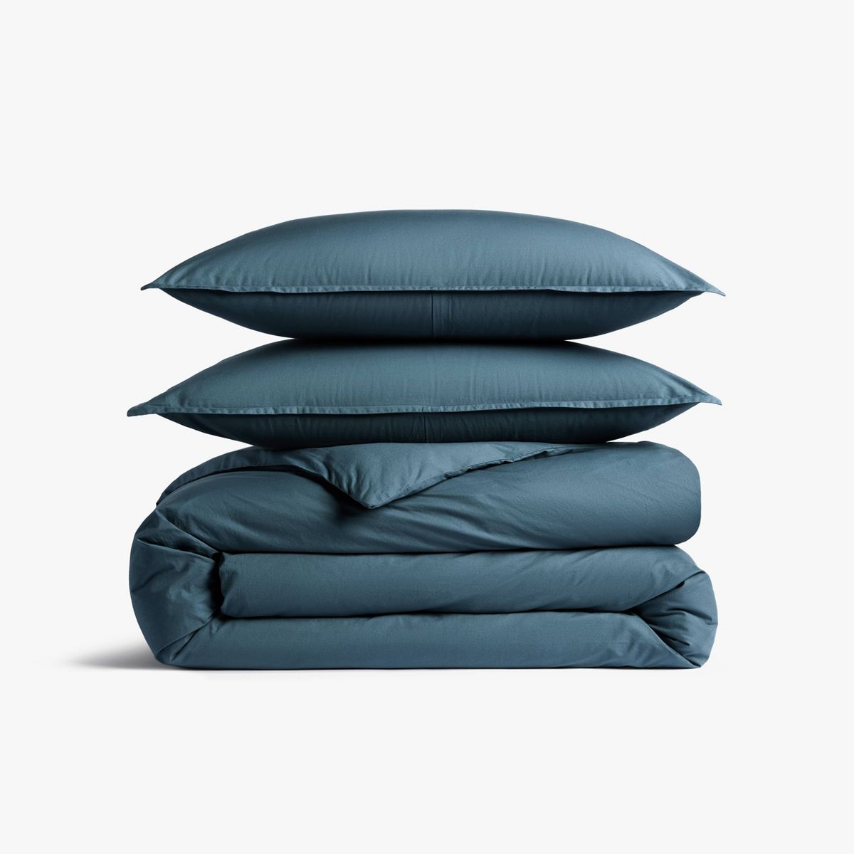 Full/Queen Casual Organic Cotton Duvet Cover & Sham Set Cove - Parachute for Target