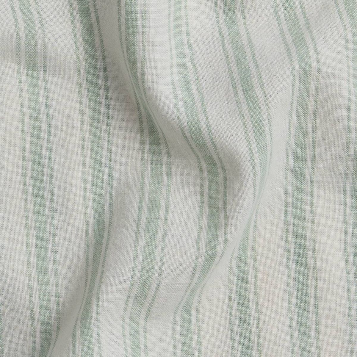 King Relaxed Linen Stripe Sham Set Jade & Parchment - Parachute for Target