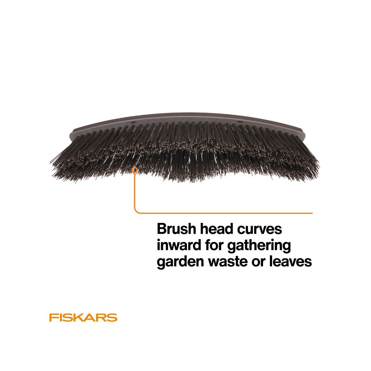 Fiskars Lightweight Outdoor Broom Metal