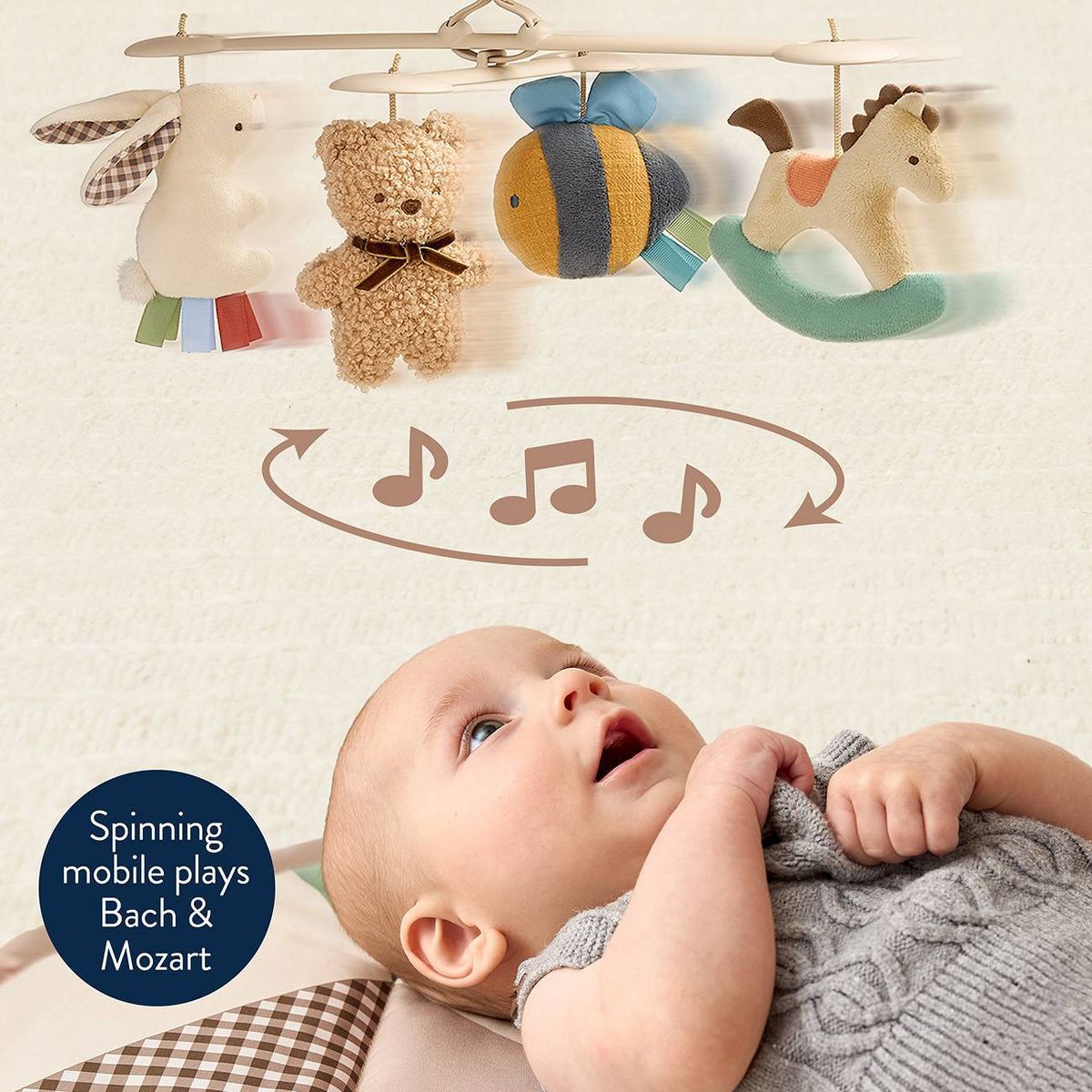 Itzy Ritzy Music & Motion Baby Activity Play Gym