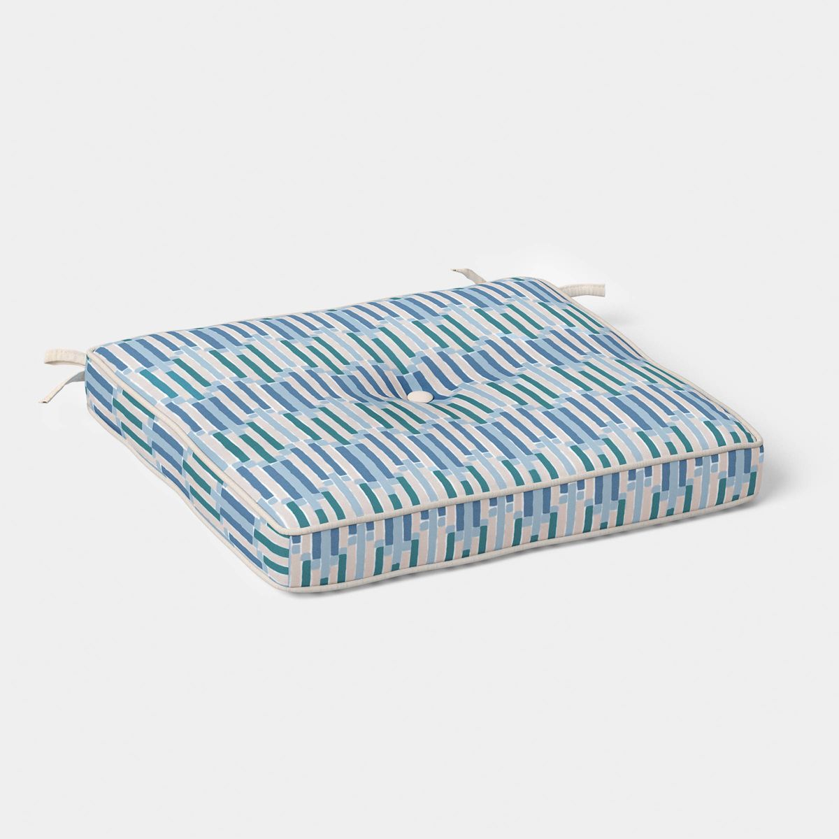 18"x20" Wavy Stripe Seat Cushion Multi Cool - Threshold™