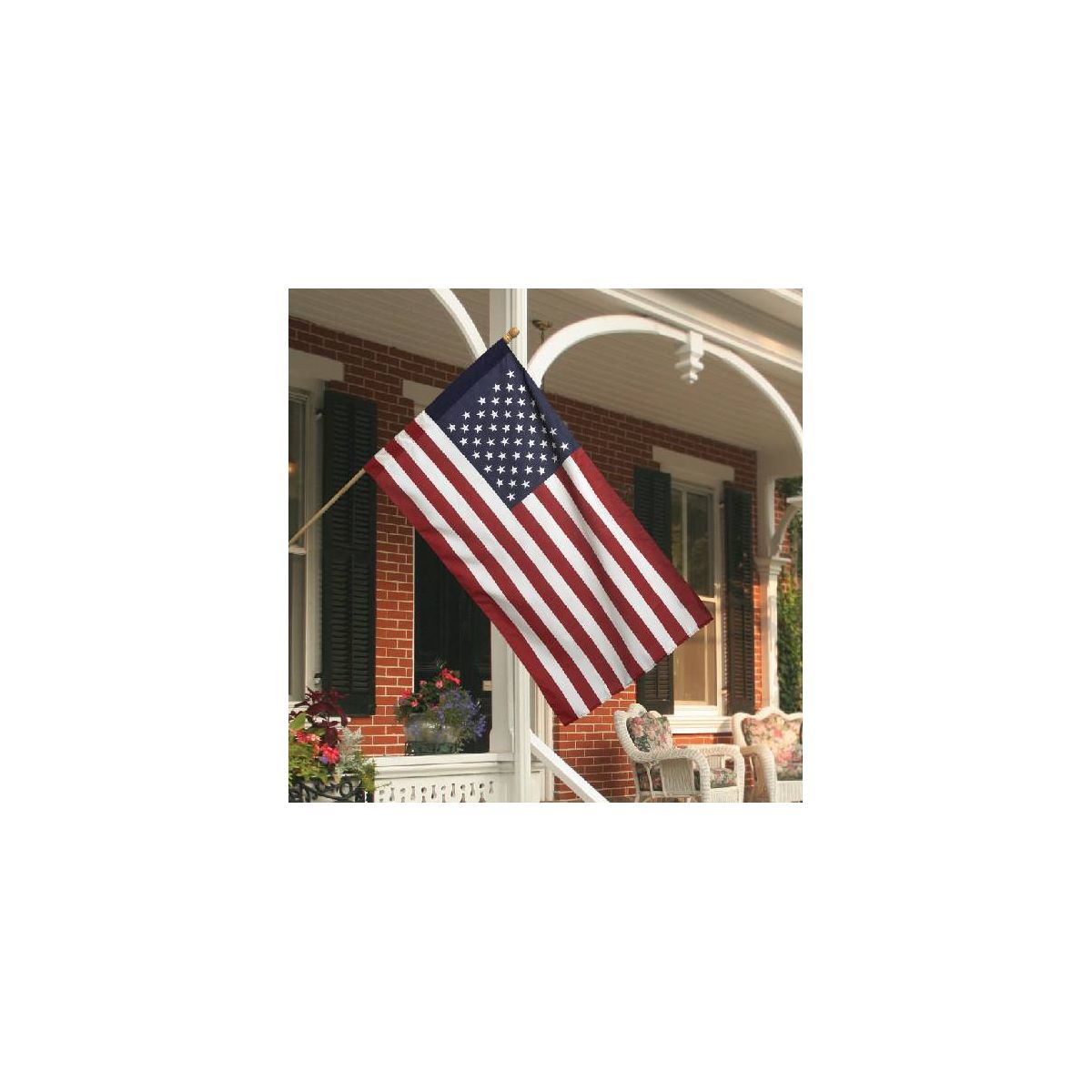 Valley Forge Flag 50"x62" Wood Pole Flag