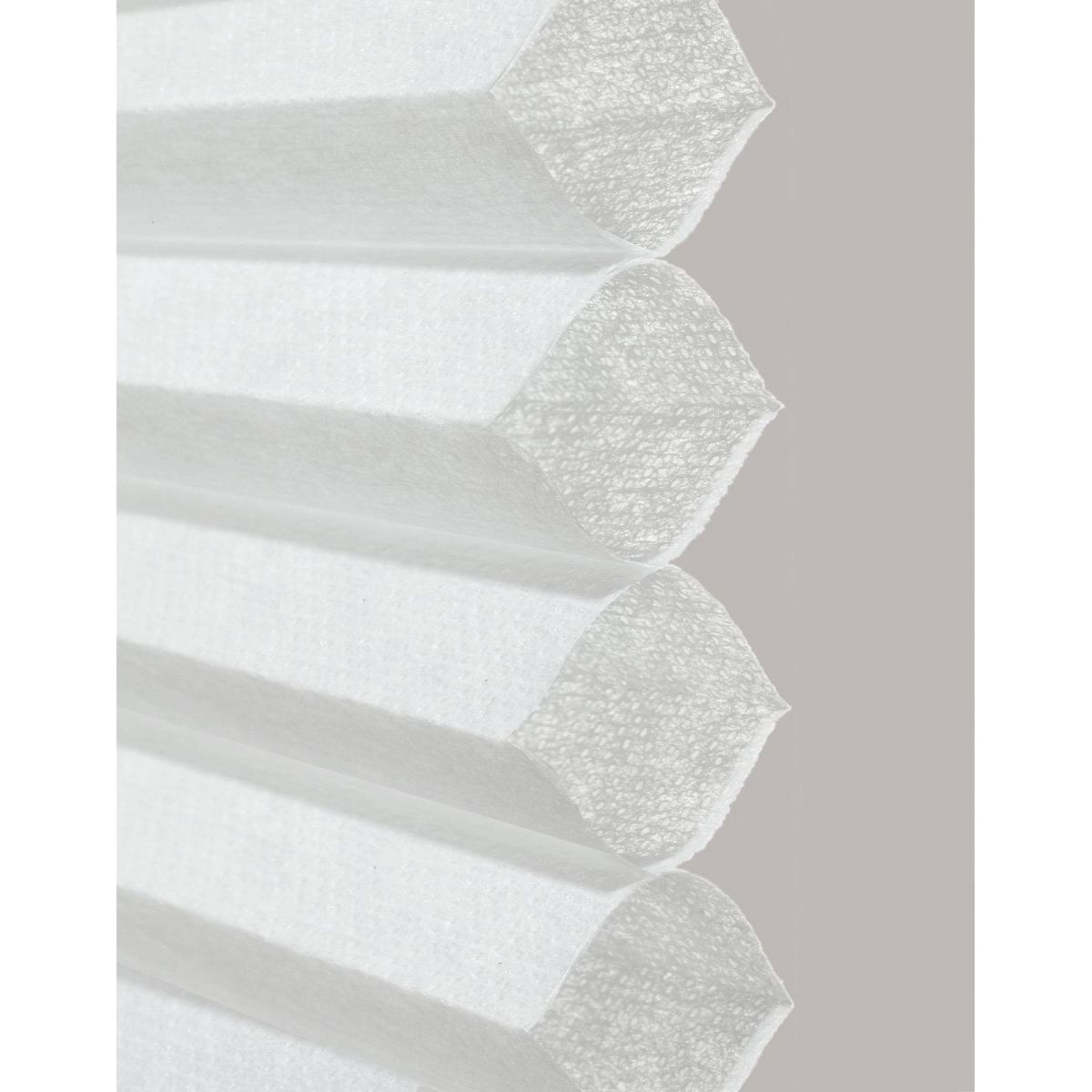 1pc 39"x72" Light Filtering Cordless Cellular Window Shade White - Lumi Home Furnishings: Indoor Wall Mount Blinds