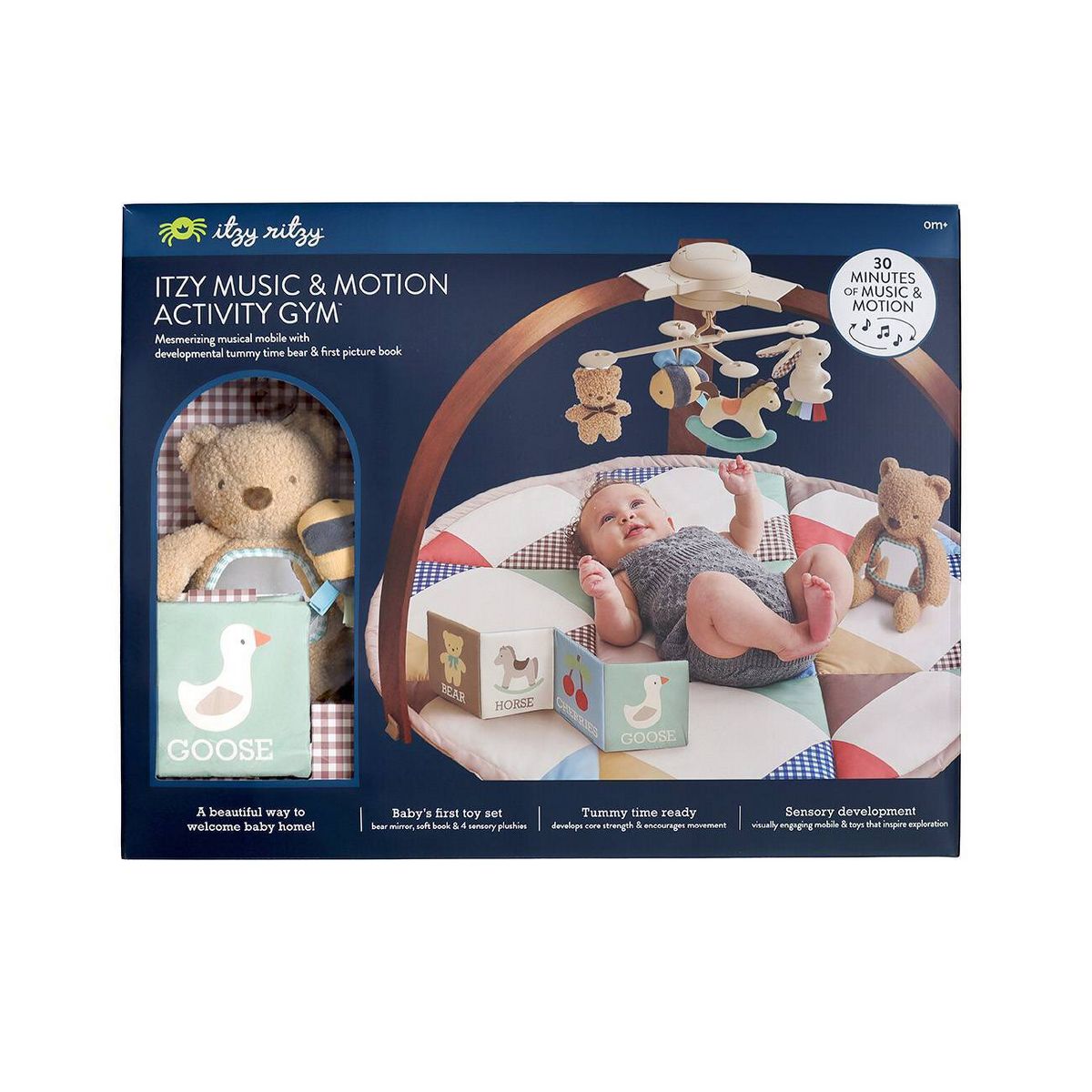 Itzy Ritzy Music & Motion Baby Activity Play Gym