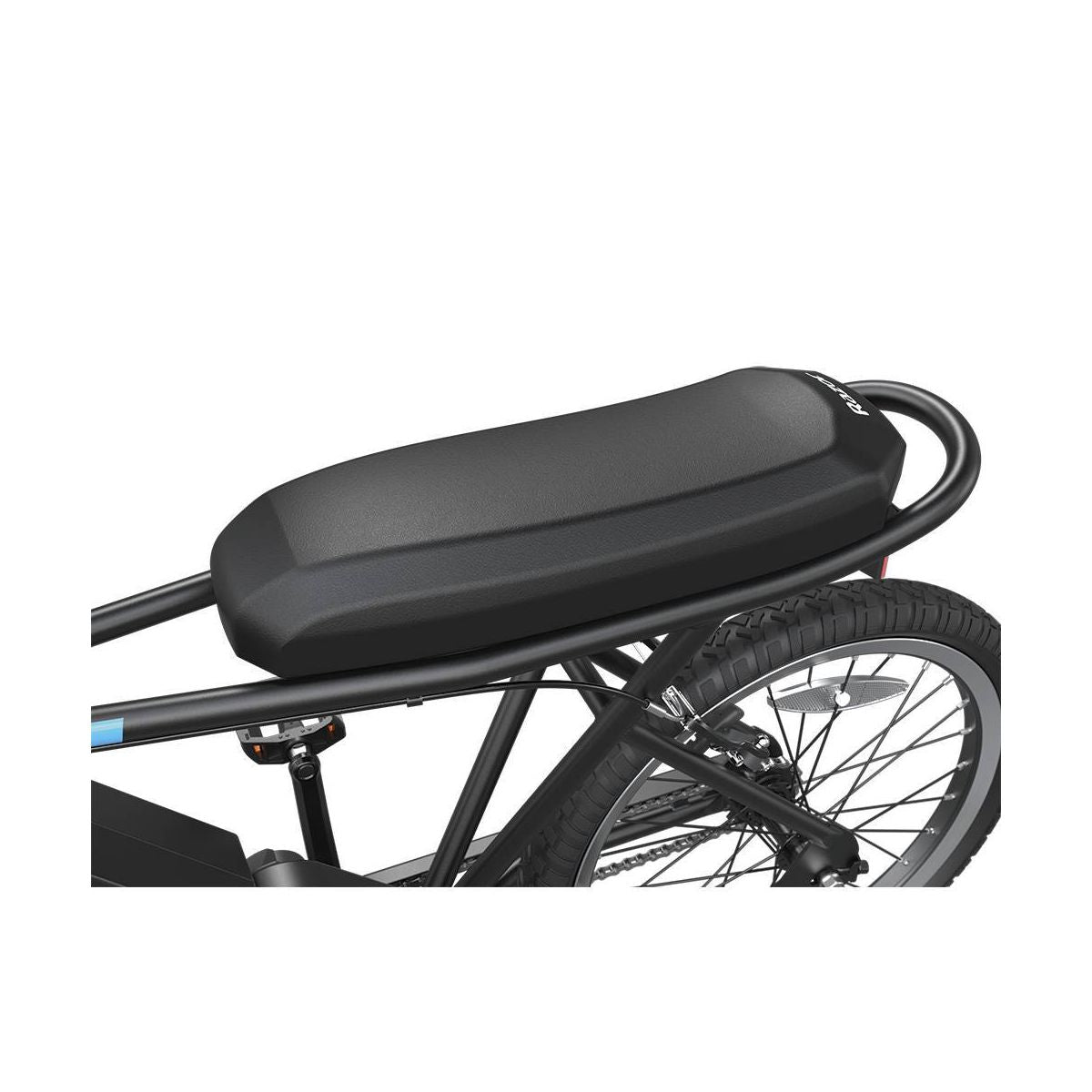 Razor Rambler MD1 Kids Ebike 20" Step-Over Electric Cruiser Bike - Black: Steel Frame, Twist Throttle