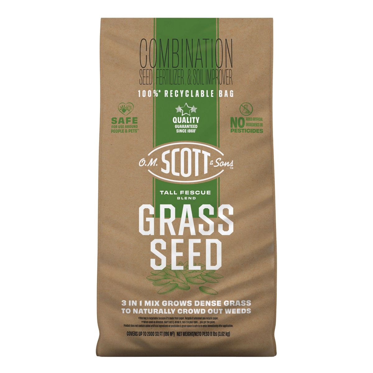Scotts Tall Fescue Grass Seed