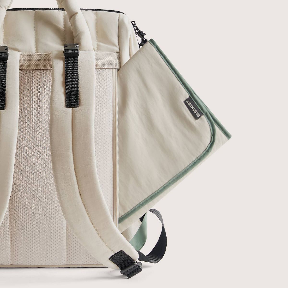 Bagsmart 25L Walker Featherlight Travel Diaper Backpack - Celadon