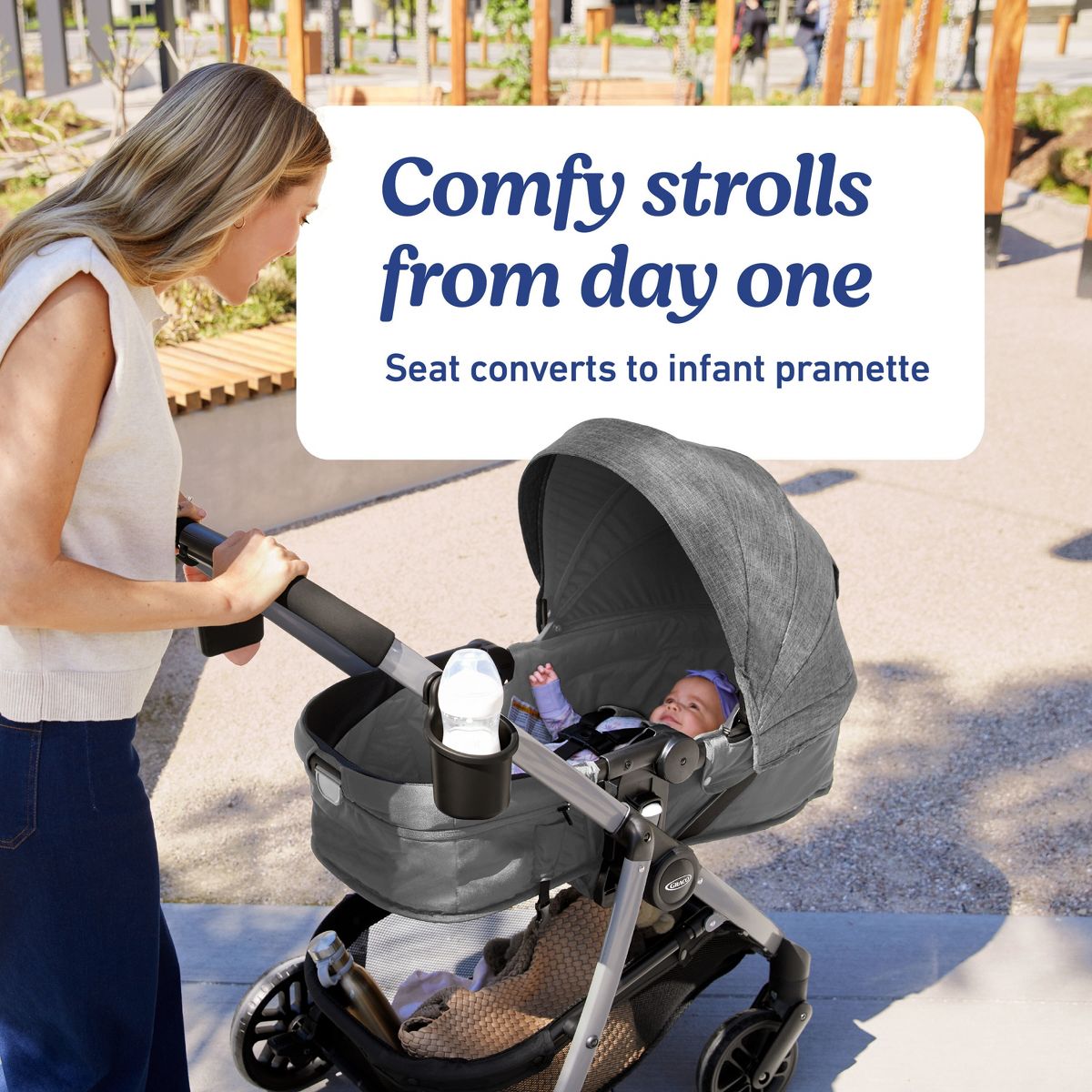 Graco Modes Pramette Travel System with Snugride LX - Ellington