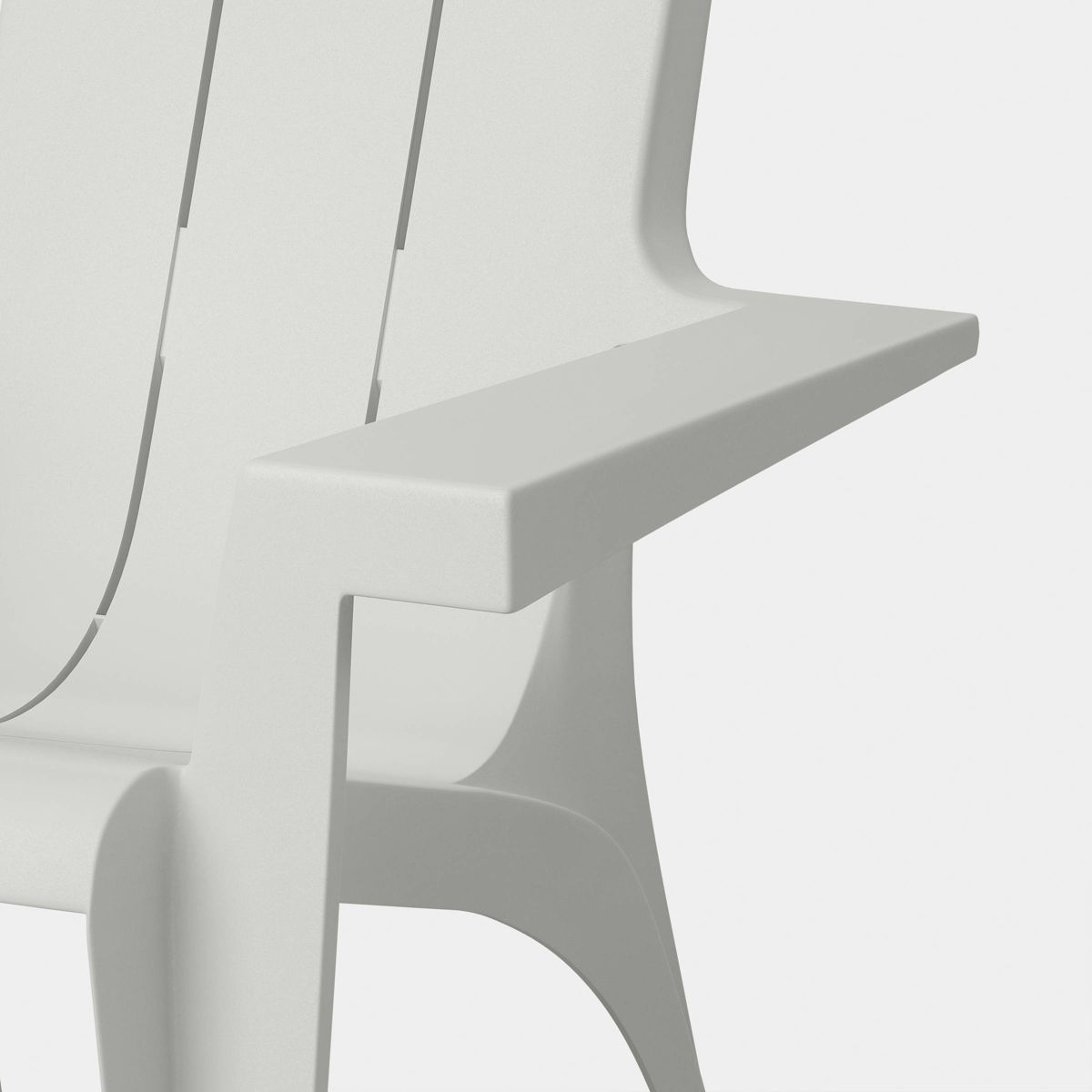 Room Essentials Resin Stackable Adirondack Chair - Cream