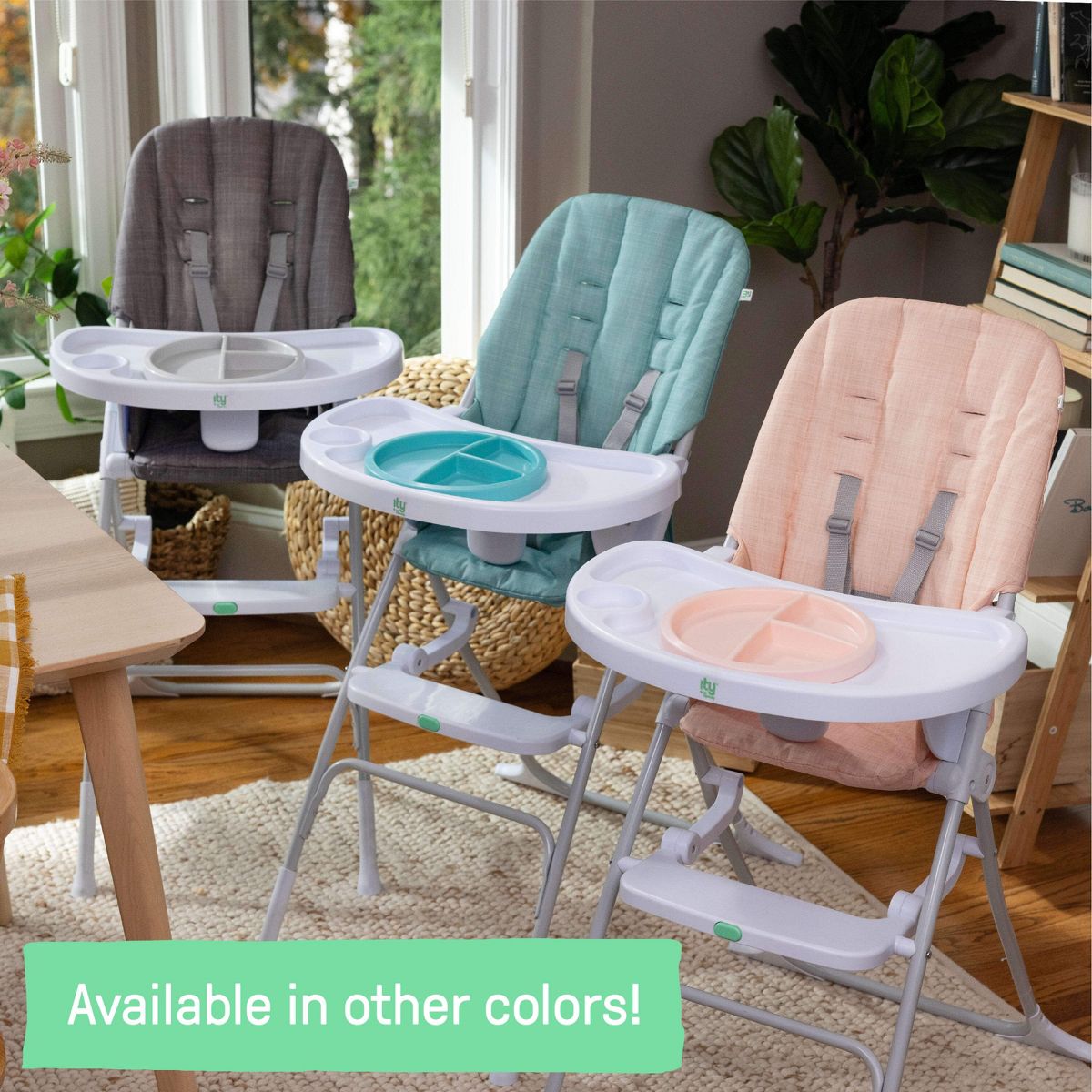 Ingenuity Sun Valley Compact High Chair – Gray