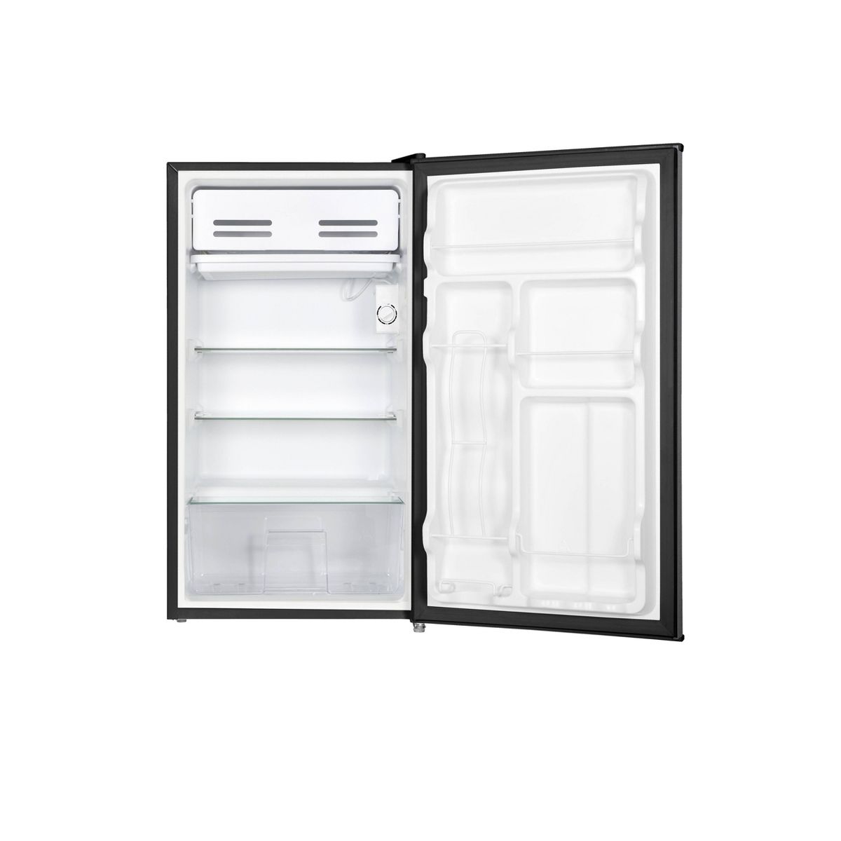 Midea 3.3 cu ft Mini Dorm Refrigerator with Freezer Silver