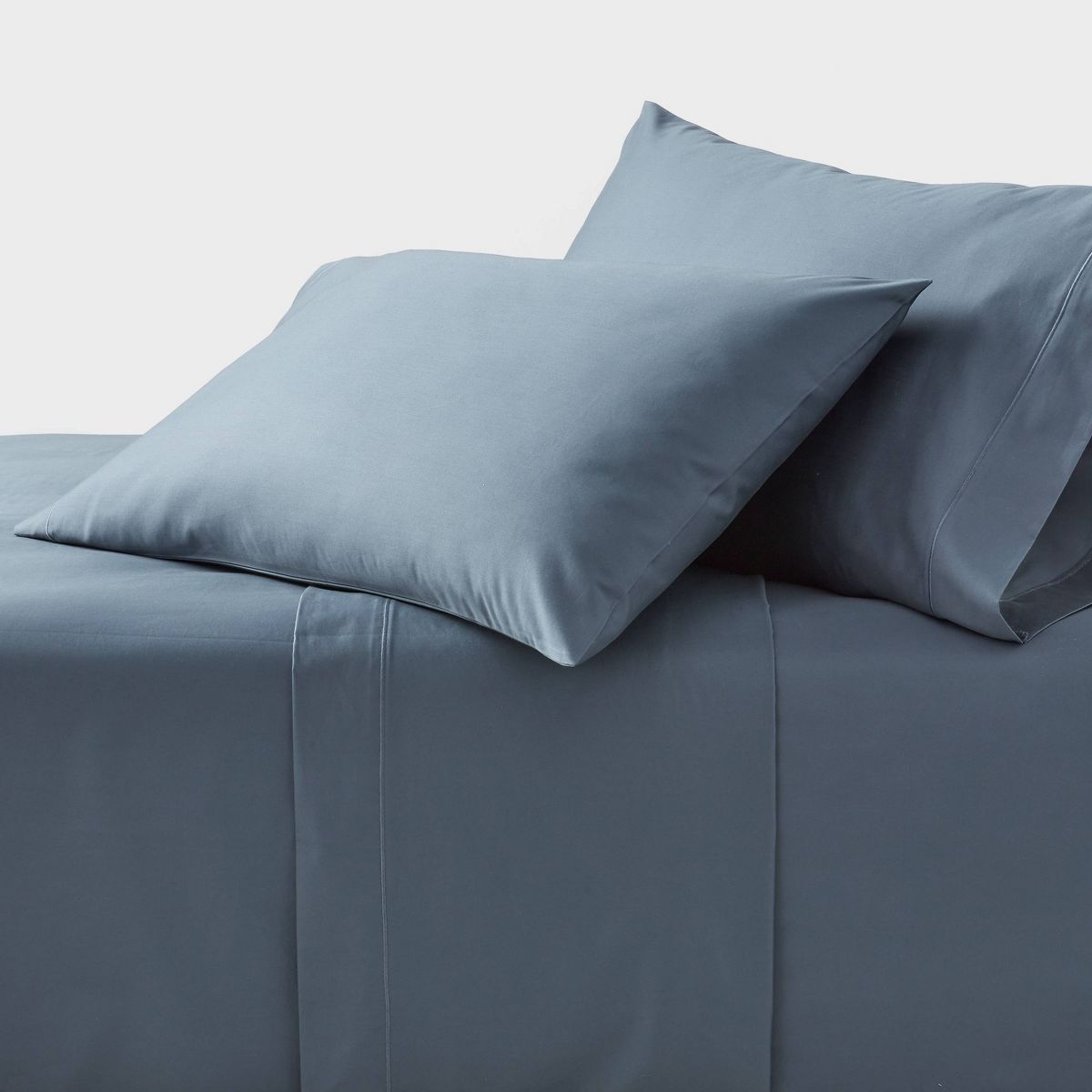 King 800 Thread Count Hotel Collection Single Barratta Pillowcase Slate Blue - Threshold™