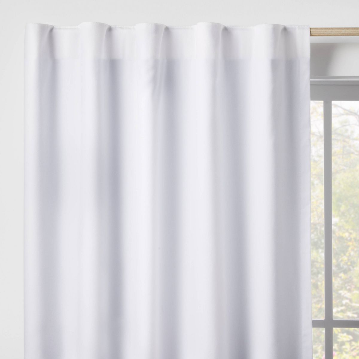 84" Blackout Twill Solid Kids' Panel White - Pillowfort™