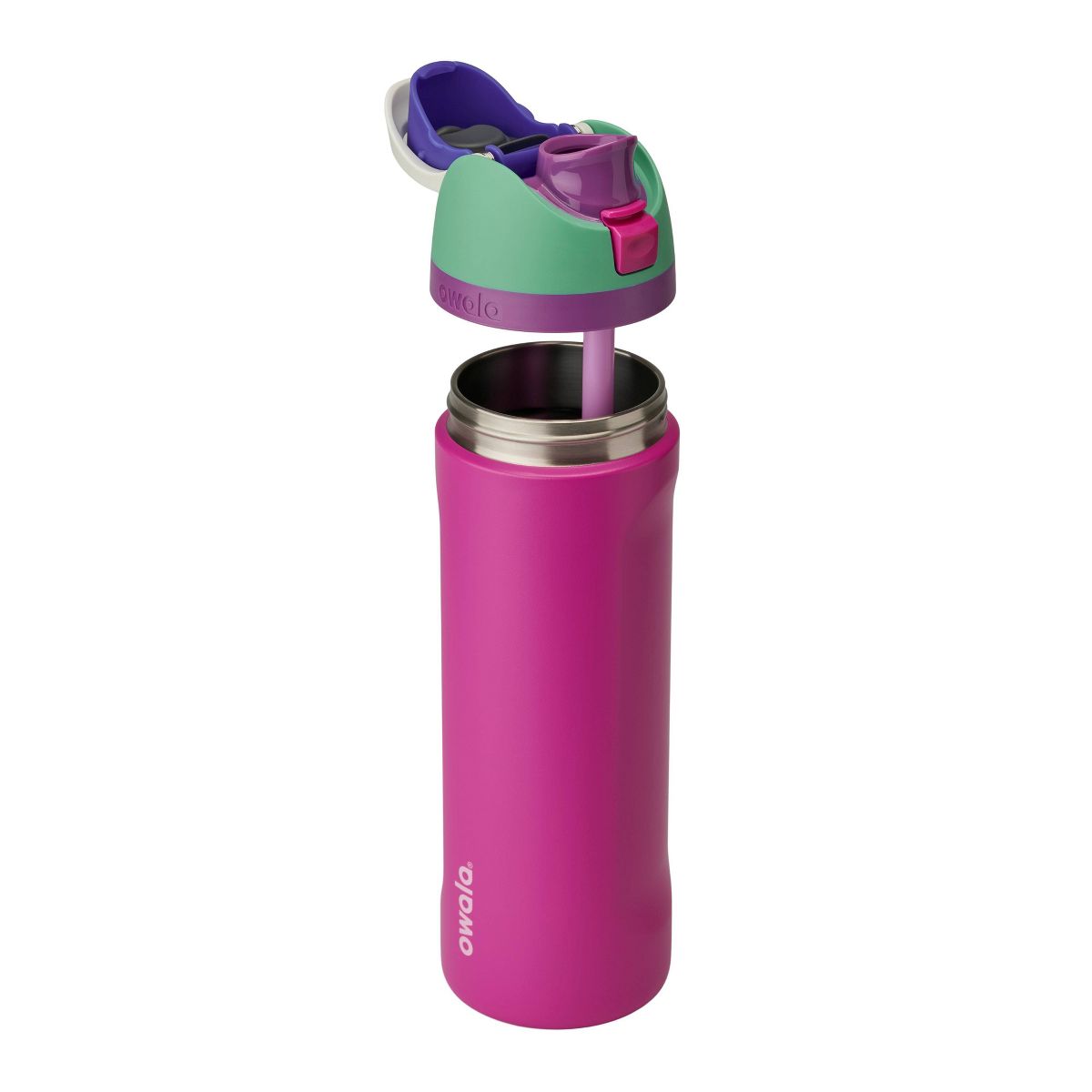 Owala Special Edition 24oz FreeSip Stainless Steel Water Bottle  - Shocking Grape
