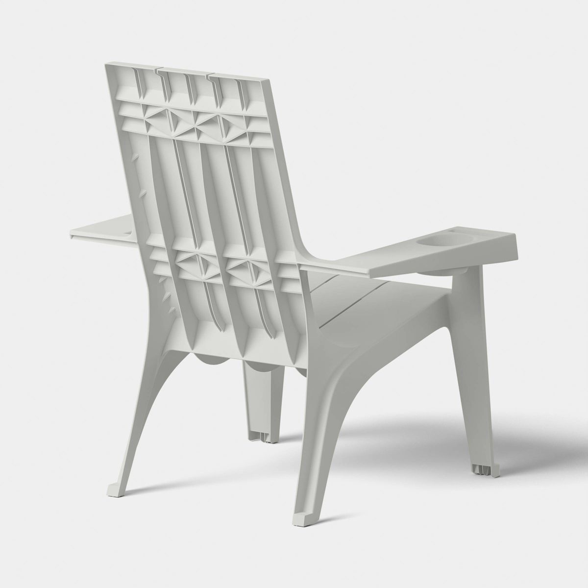Room Essentials Resin Stackable Adirondack Chair - Cream