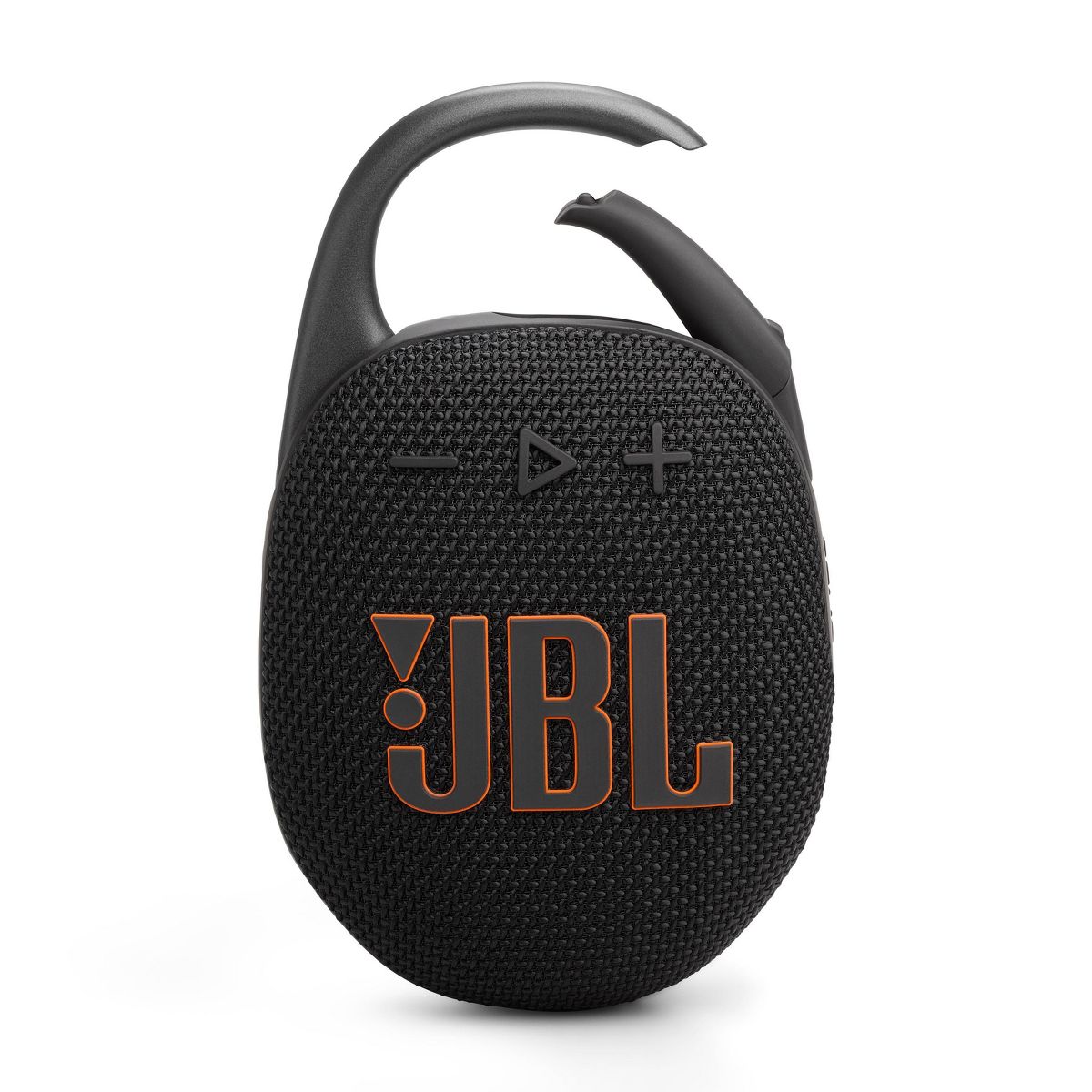 JBL Clip 5 Portable Bluetooth Waterproof Speaker - Black: USB-C Connection, IP67 Rating