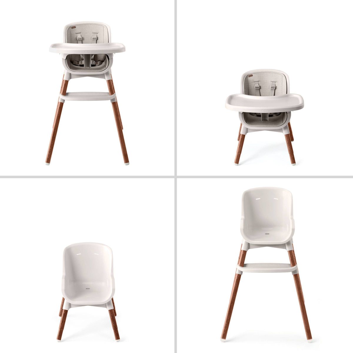 Chicco Zest LE 4-in-1 Folding High Chair - Chai
