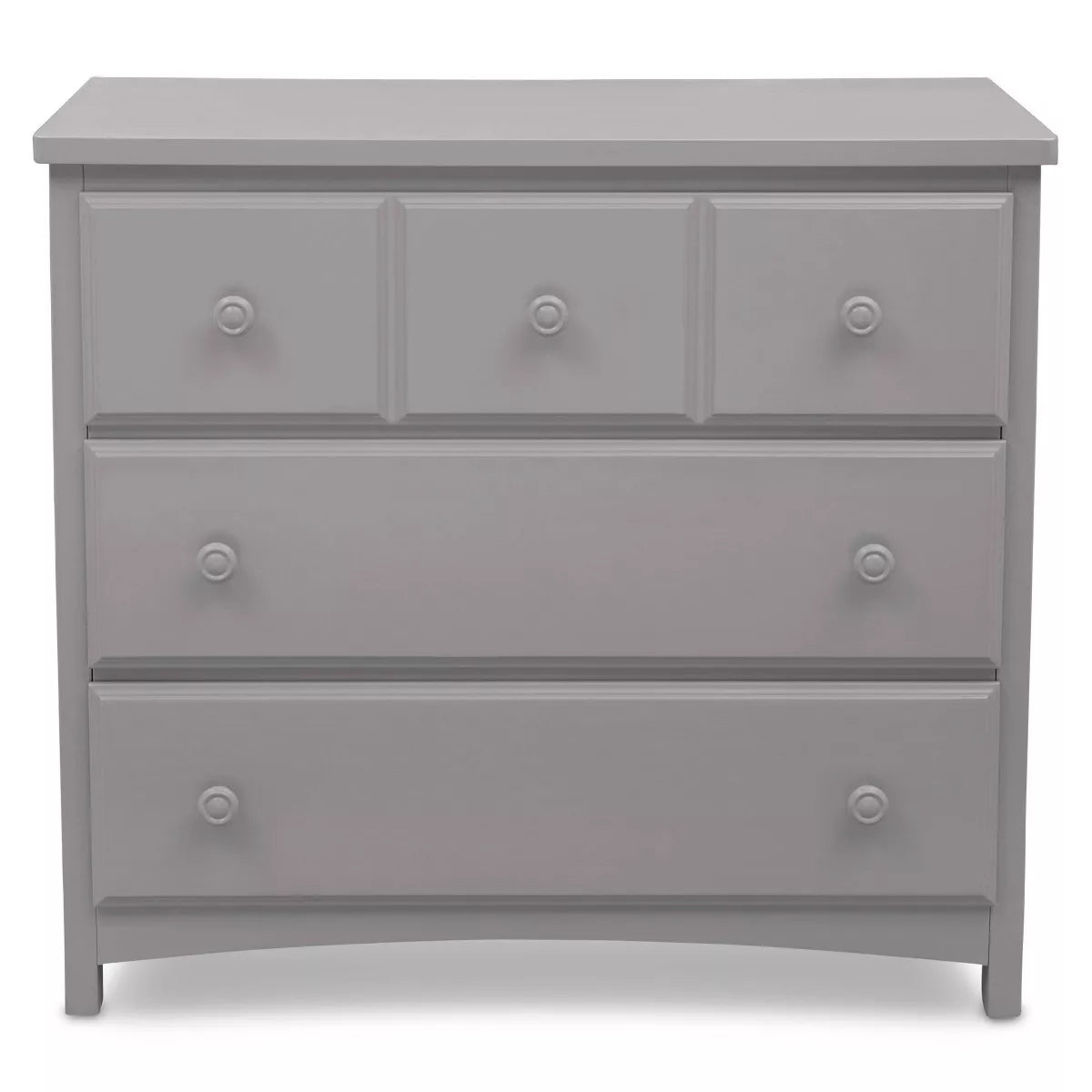 NEW - Delta Children 3 Drawer Dresser with Interlocking Drawers