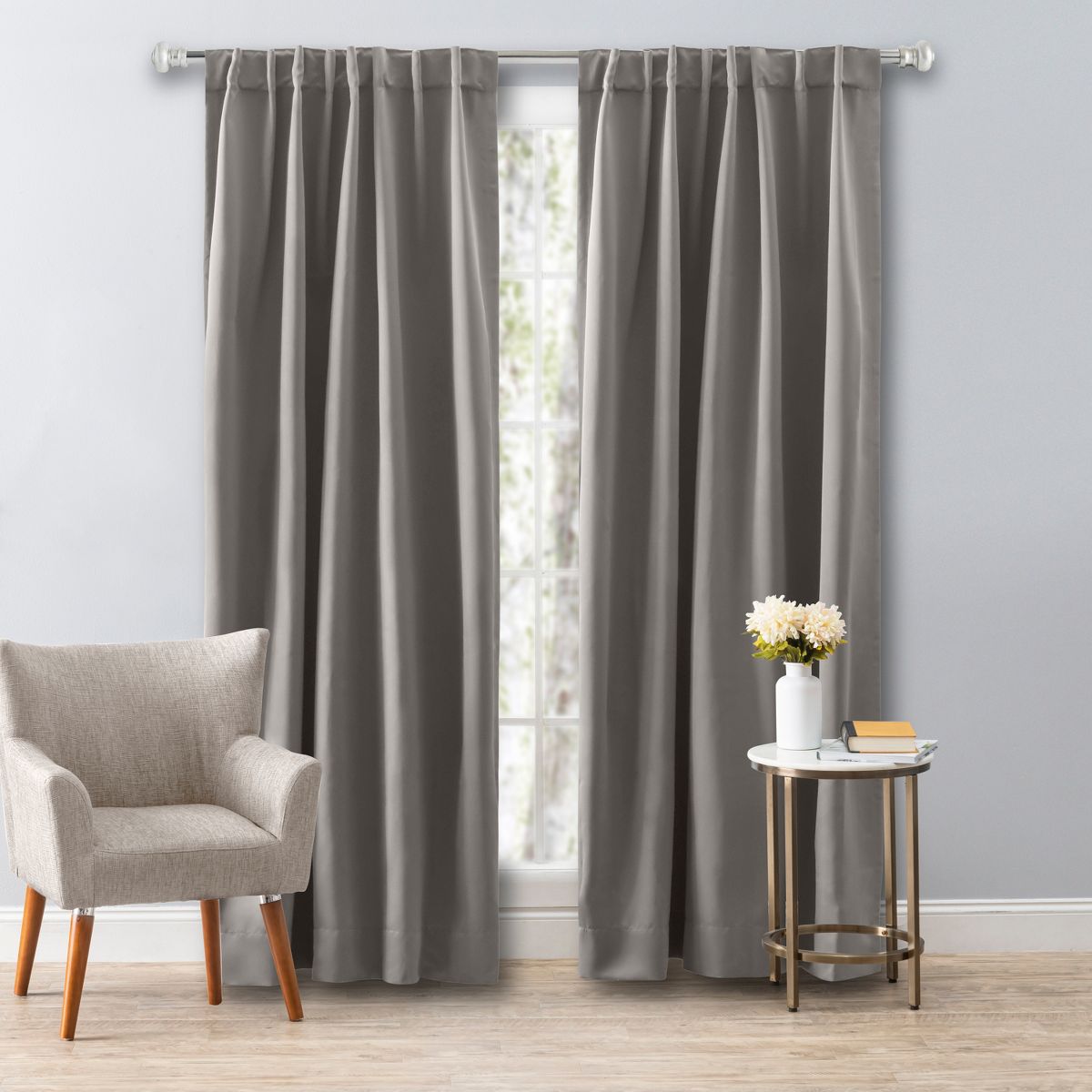 Ricardo Ultimate Black Out 2/Way Pocket Panel 56x96 Grey