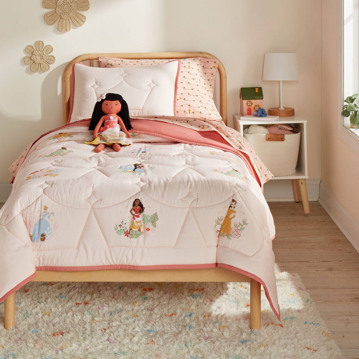Twin Princess Characters Kids' Quilt - The Disney Collection by Pillowfort™