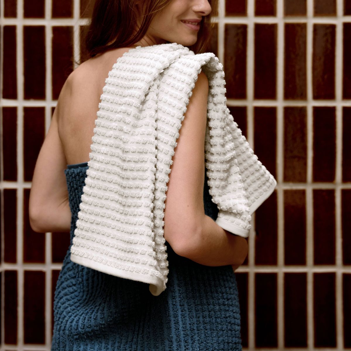 Terry Dot Bath Towel Parchment - Parachute for Target