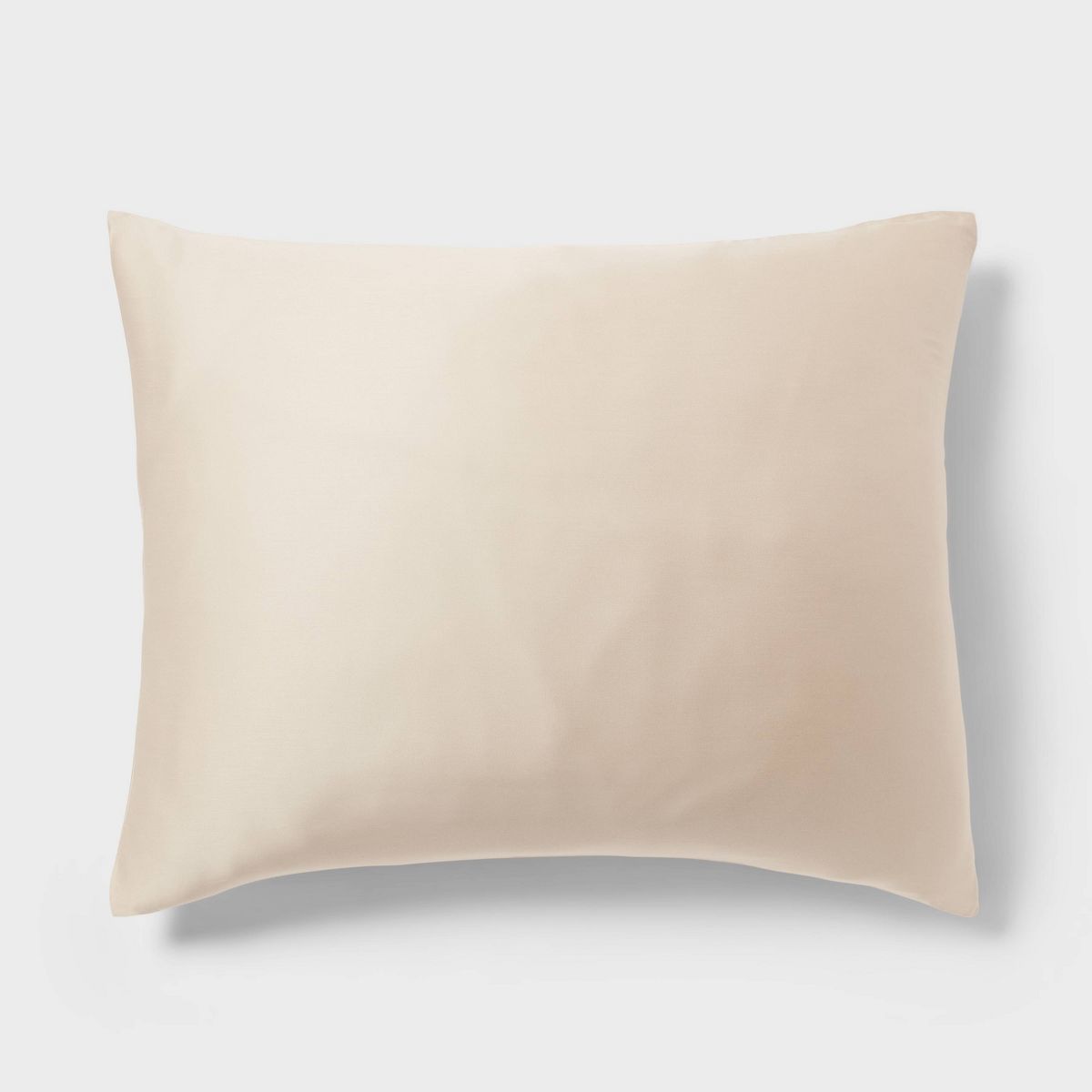 Full/Queen TENCEL™ Duvet Cover and Sham Set Khaki - Threshold™: 320 Thread Count, OEKO-TEX Certified, Cooling