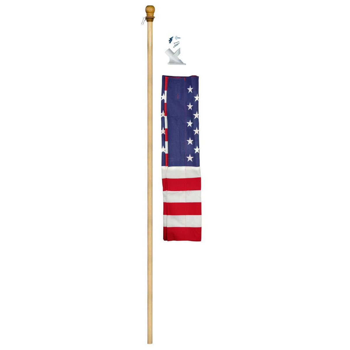 Valley Forge Flag 50"x62" Wood Pole Flag