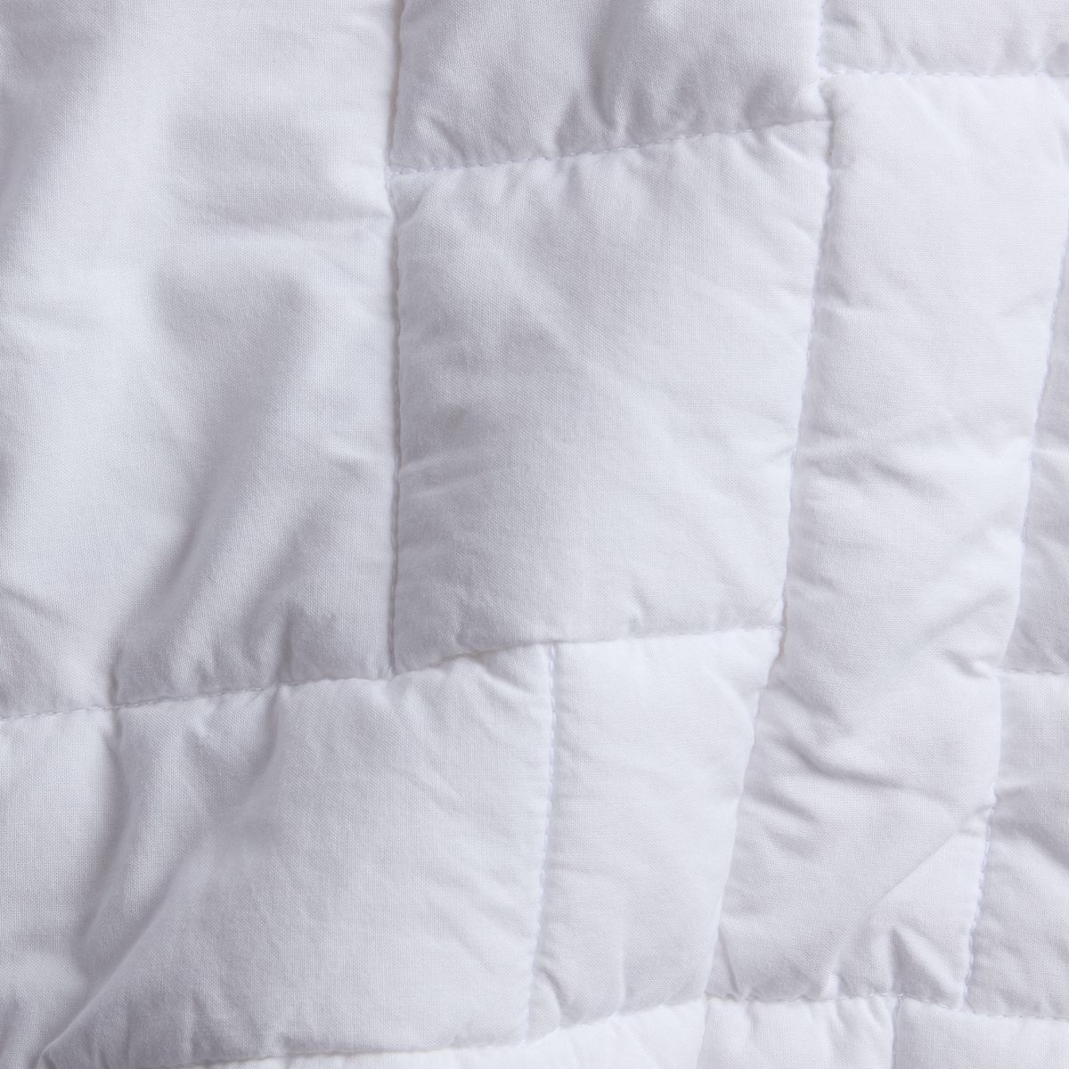 Standard Cozy Block Quilted Sham Set White - Parachute for Target