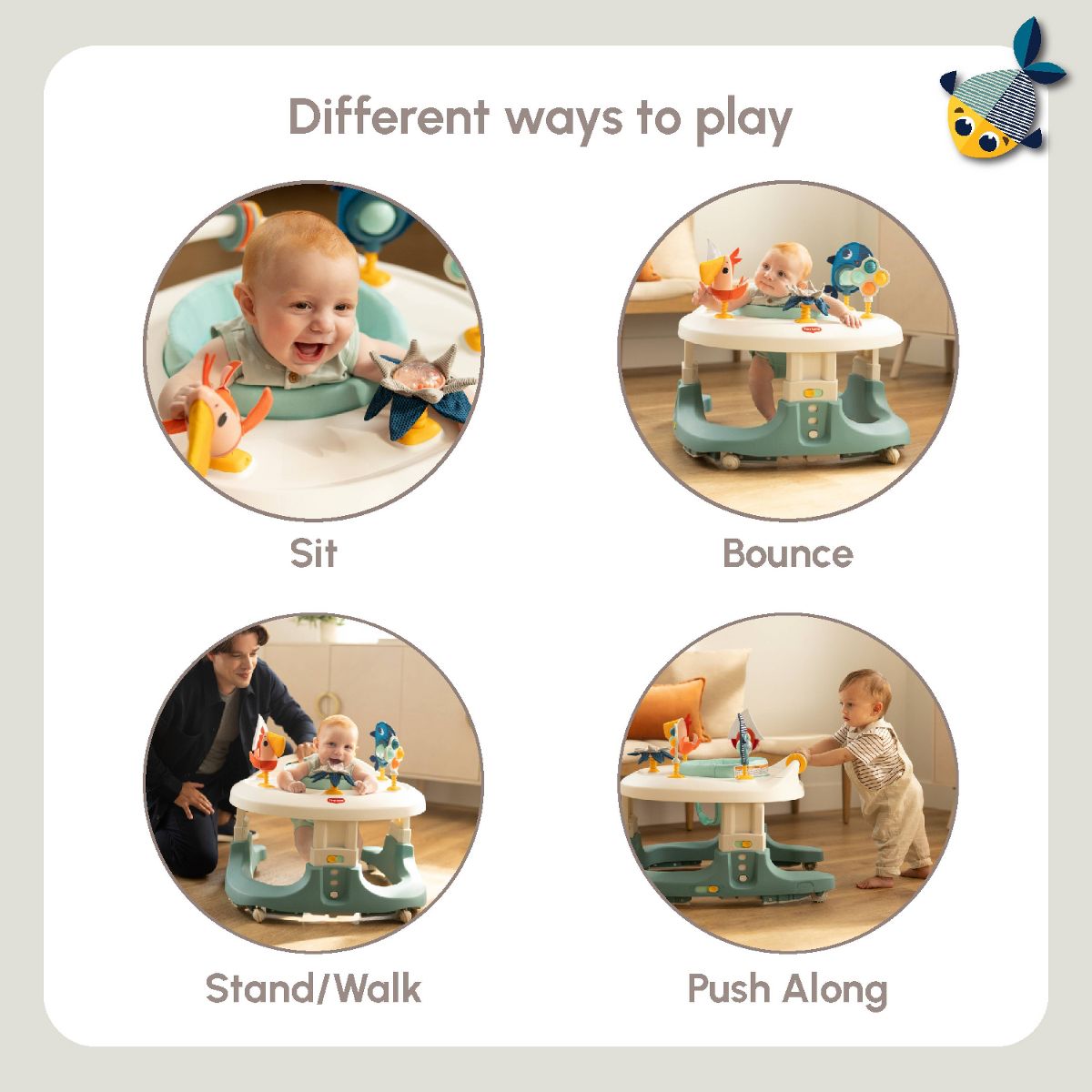 Tiny Love Tiny Mariners Mobile Activity Center - White