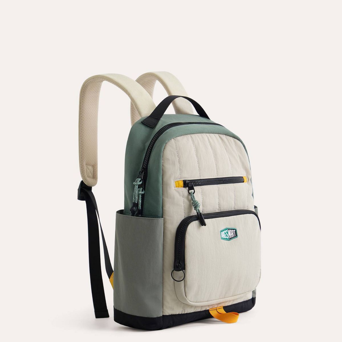 Bagsmart Kids' 14L Walker Featherlight Color Block Kids Backpack with Pencil Case - Celadon