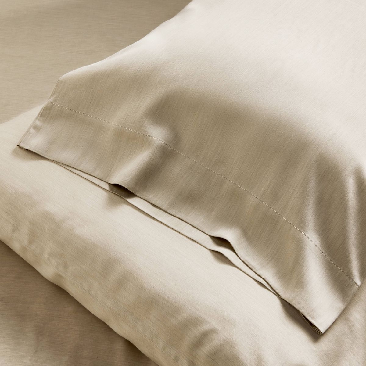 King 400 Thread Count Rayon from Bamboo Pillowcases Light Olive Green - Casaluna™