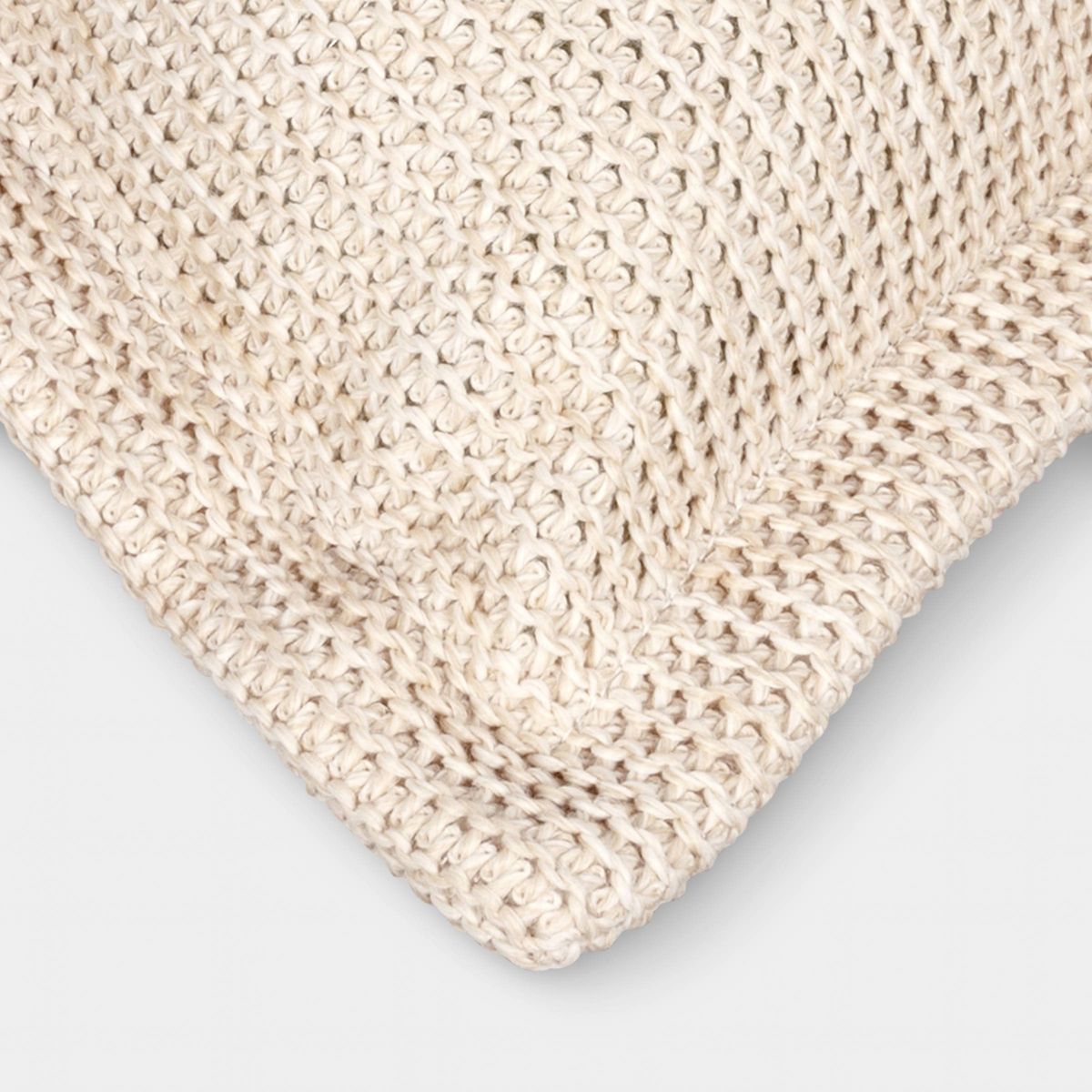 2pc Natural Weave Deep Seat Outdoor Cushion Set Ivory - Threshold™