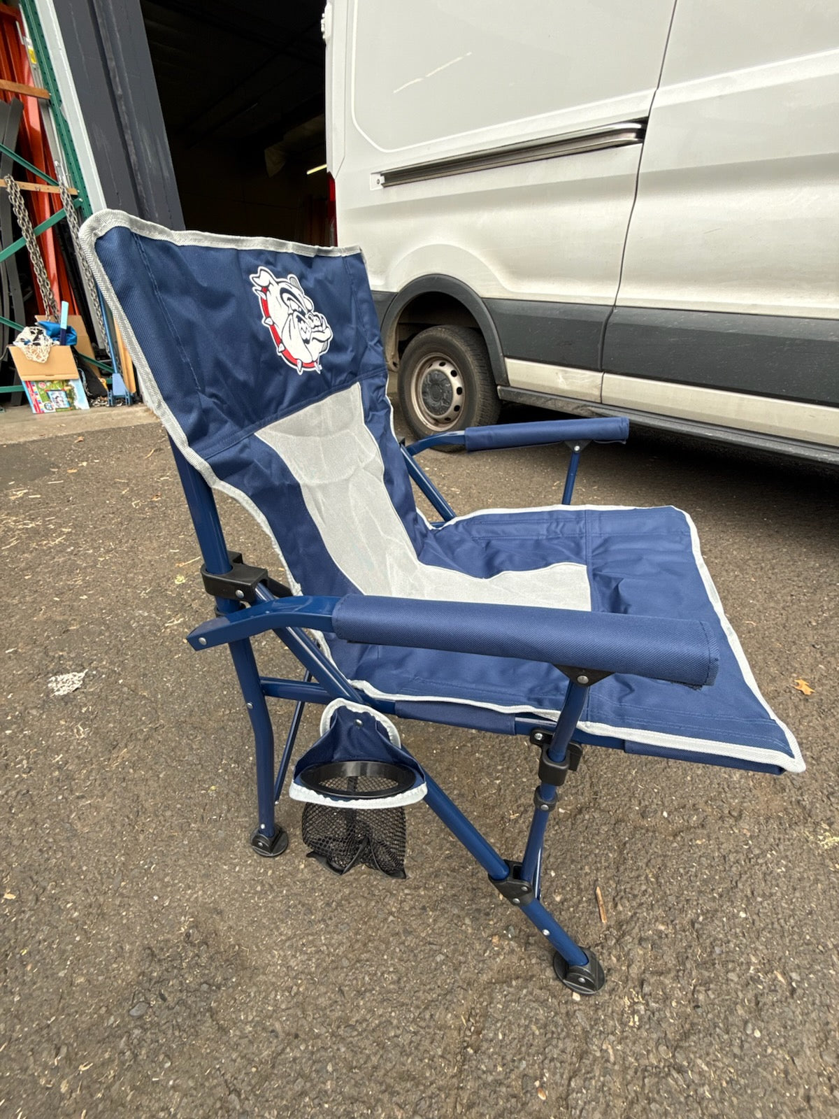 Gonzaga NCAA Hard Arm Chair