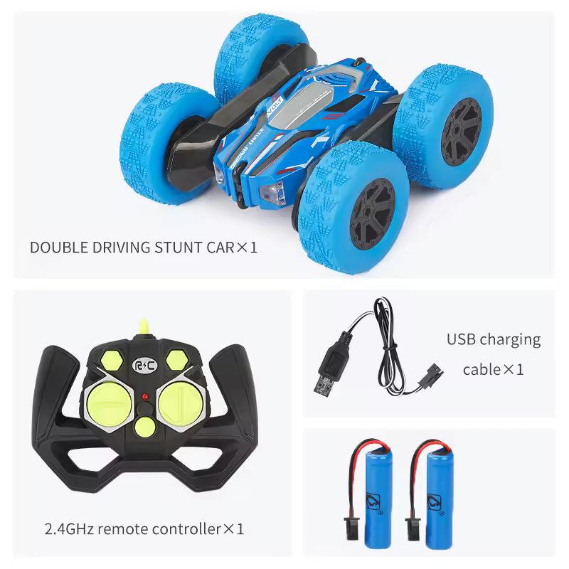 Remote Control Car, RC Stunt Truck with 360° Double-Sided Flips