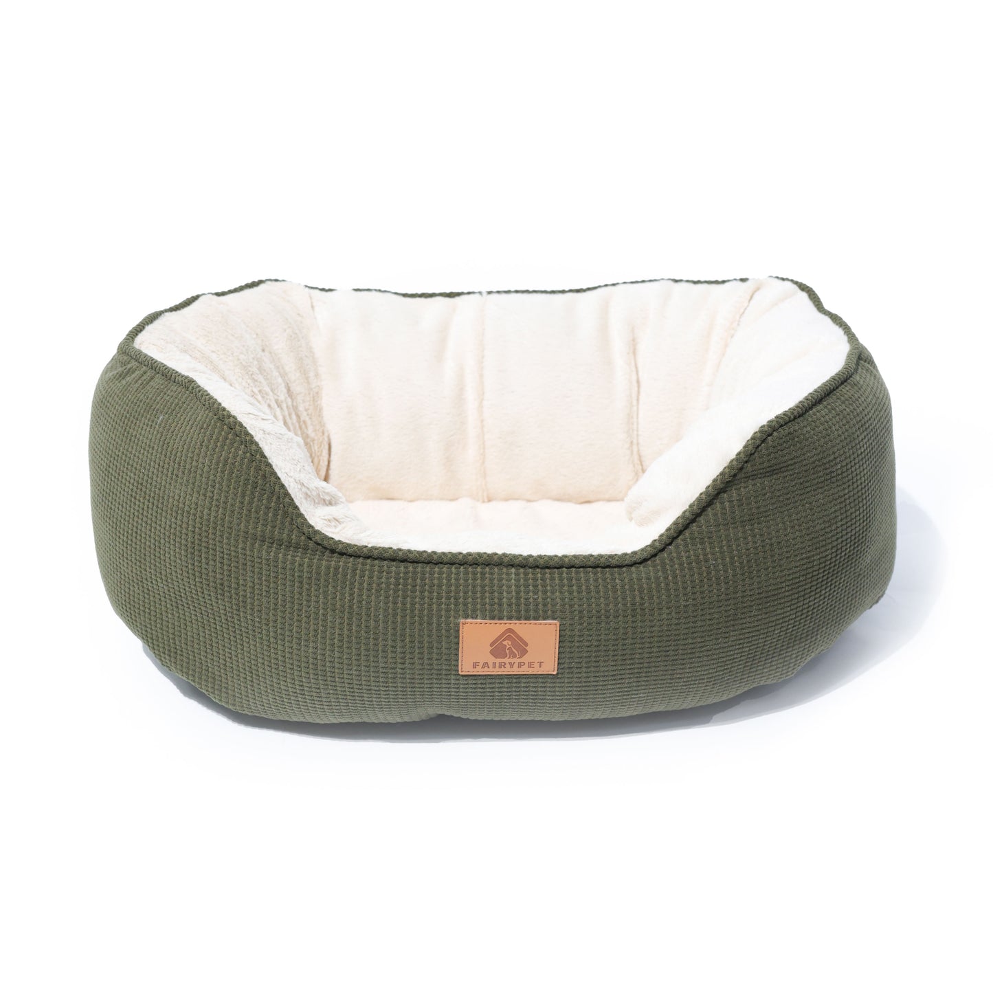 Sage Dog Bed,Small, Solid Weave Cuddler, 18-Inch
