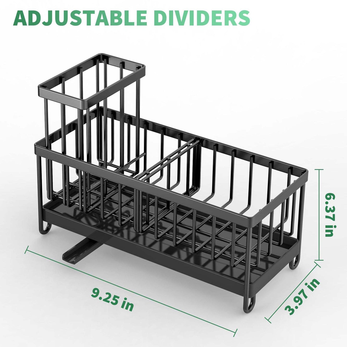 Stainless Steel Kitchen Sink Caddy Organizer Sponge Holder