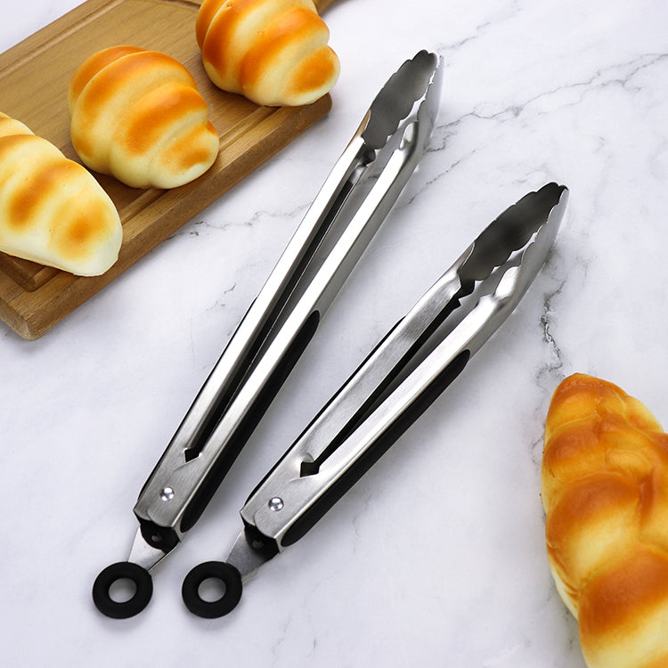 Stainless Steel Kitchen Tong Set- 9" and 12"