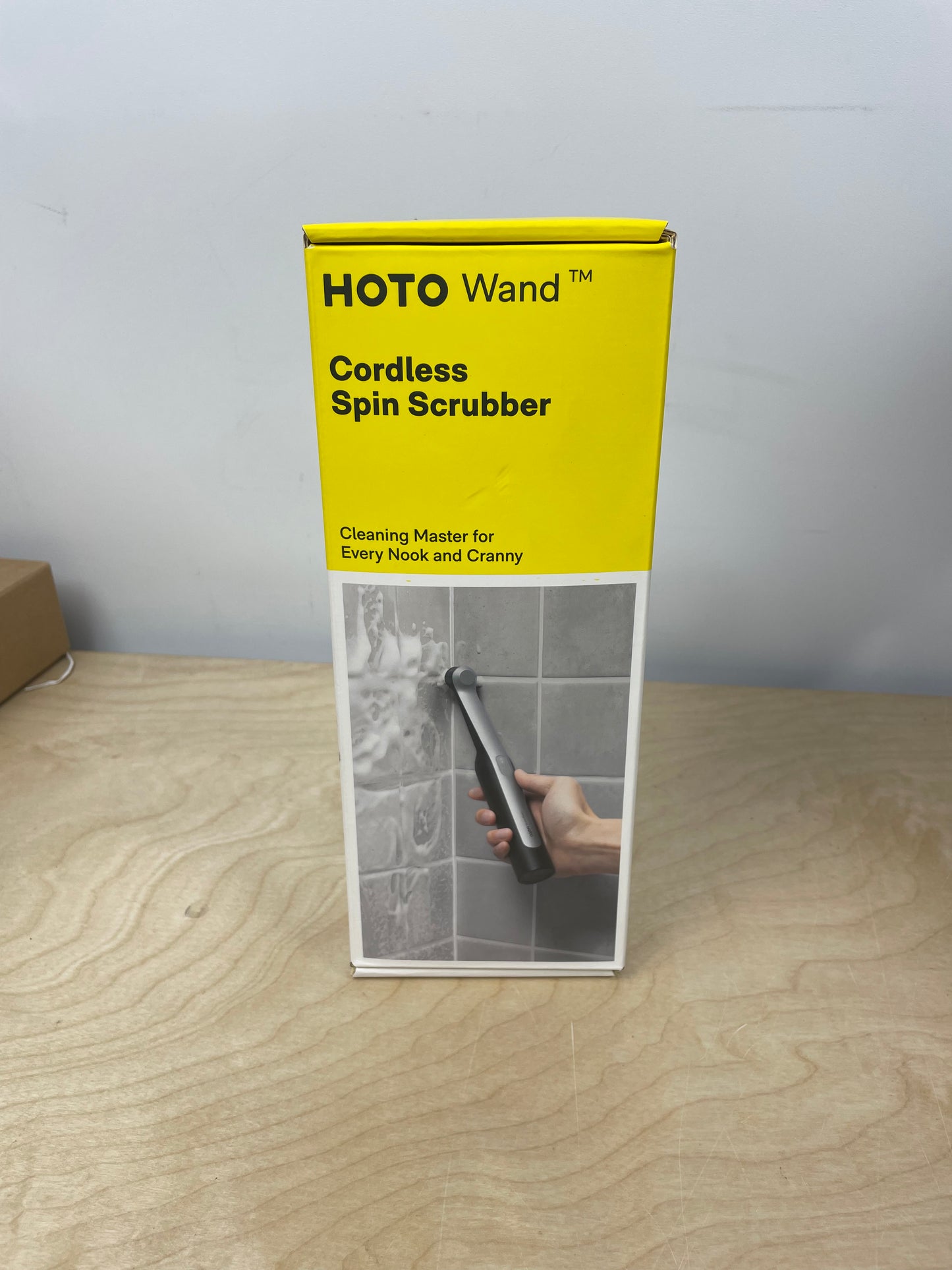 HOTO Wand Cordless Spin Scrubber