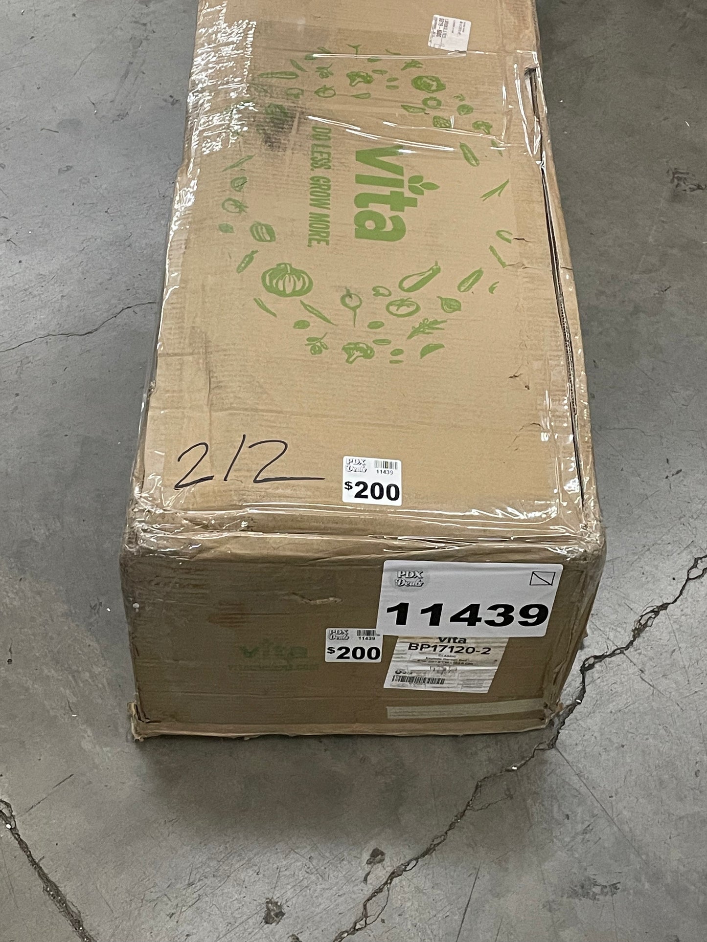 Vita Keyhole 6' x 6' Composting Garden Bed