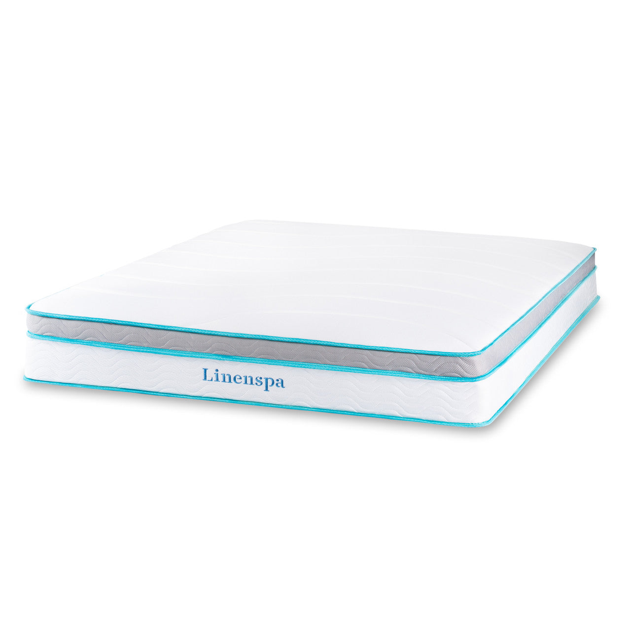 NEW LINENSPA TWIN 10 Inch Spring and Memory Foam Hybrid Mattress - Dual Layered - CertiPUR-US Certified - Medium Feel - Retail $166