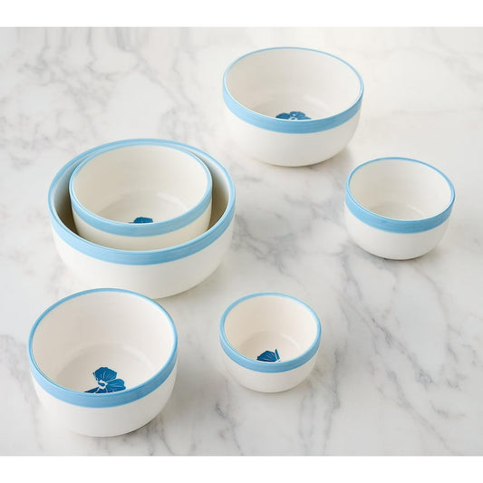 Carla Hall Sweet Heritage Nesting Ceramic Measuring Bowls