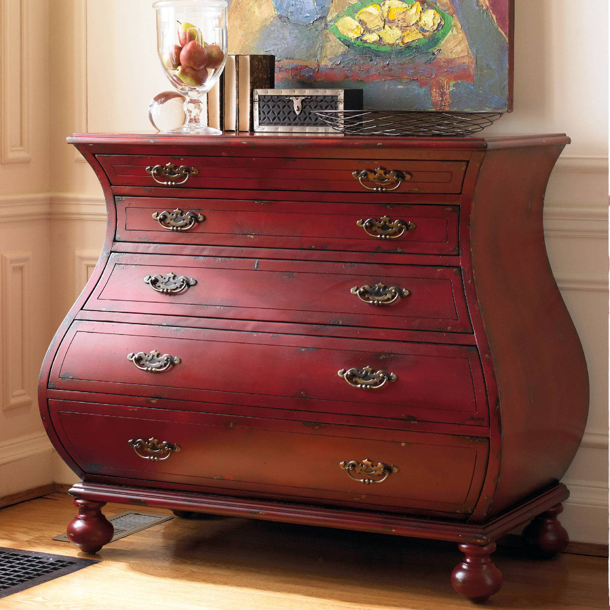 Red Bombe Chest