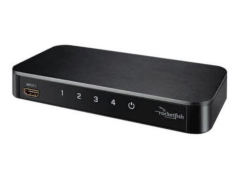 Rocketfish RF-G1501 - Video/audio switch - 4 x HDMI