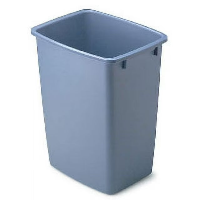 Rubbermaid 9 gal Plastic Kitchen Trash Can, Blue