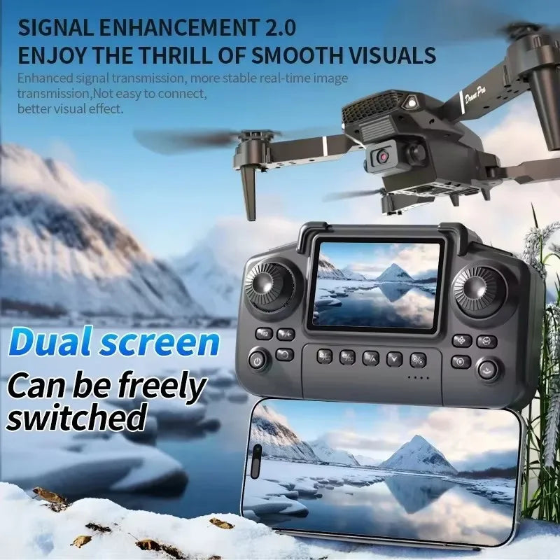 E88 Drone HD Aerial Photography Screen Quadcopter RC