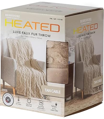 Berkshire Life Heated Throw