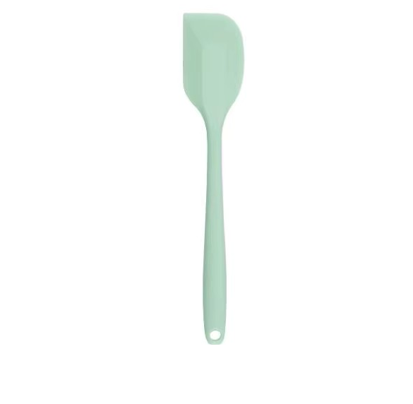 11 Inch One Piece Heat Resistant Silicone Scraper Spatula