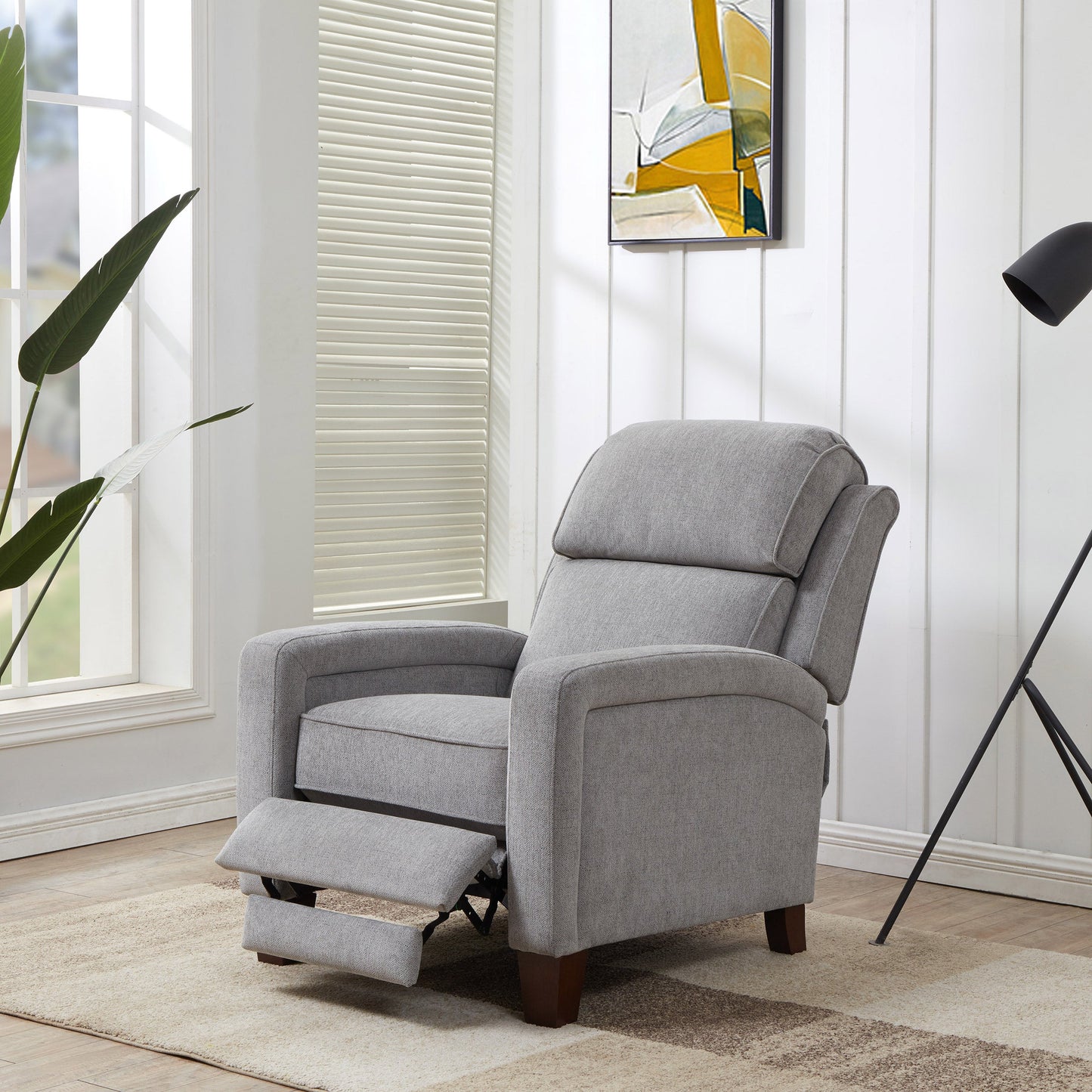 Wessen Fabric Pushback Recliner