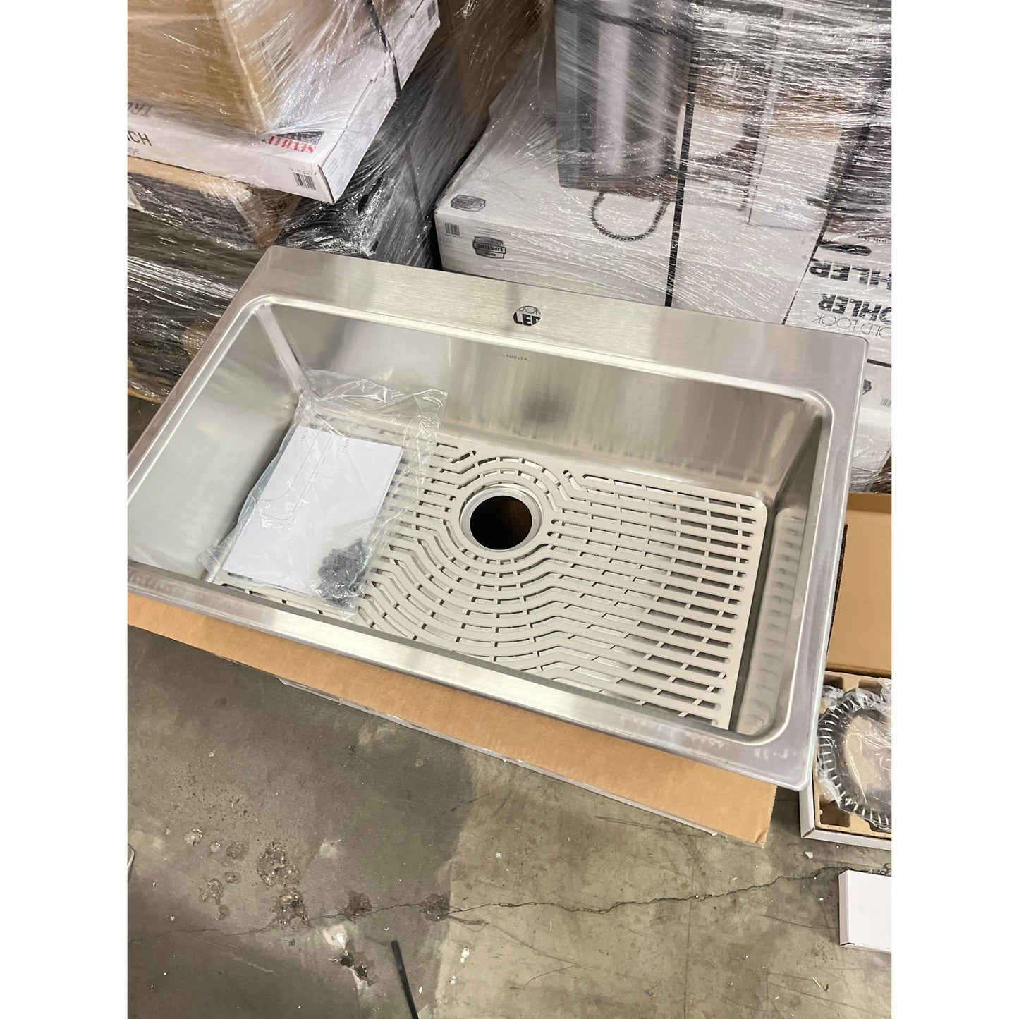 Like NEW - Costco - Kohler Pro-Function Kitchen Sink Kit